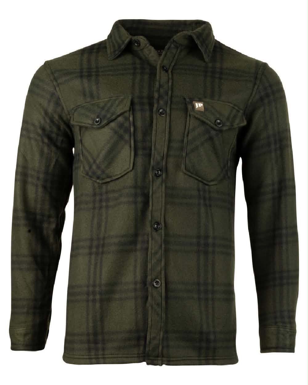 Jack Pyke Polar Fleece Shirt Green Jack Pyke Polar Fleece Shirt Green